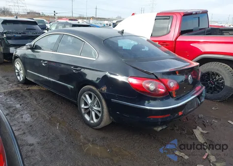 2009 Volkswagen Cc Luxury z USA, uszkodzony, nr VIN WVWHL73C29E514201